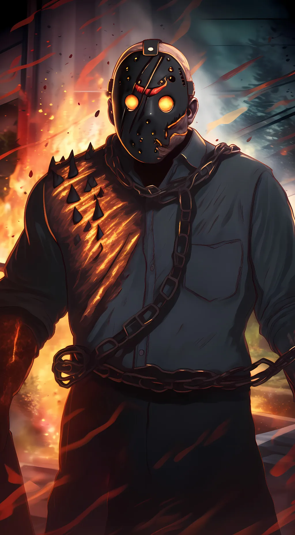 ai character: Jason Voorhees background