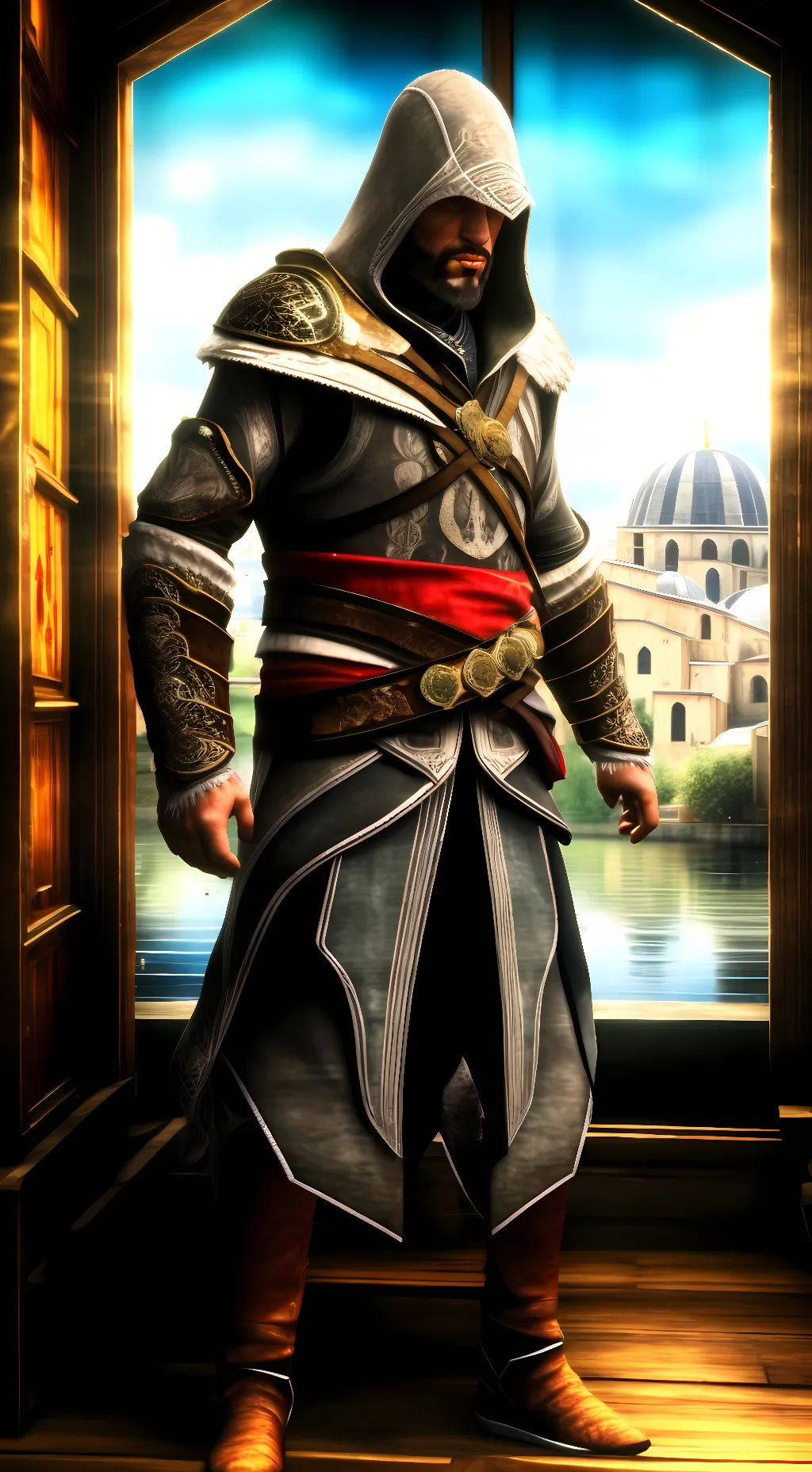 ai character: Ezio background