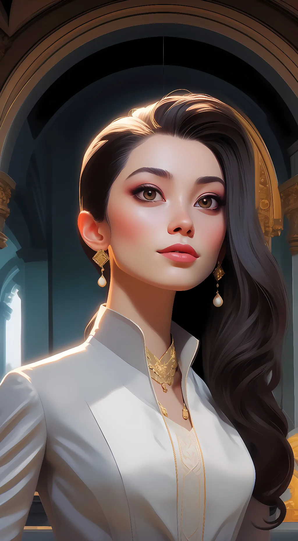 ai character: Arrow background