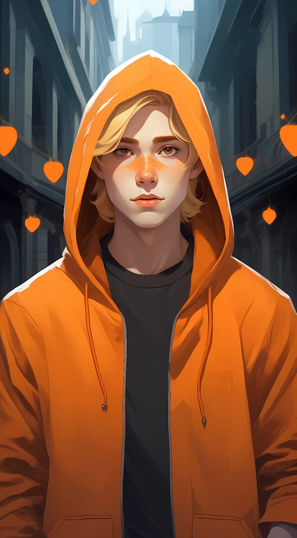ai character: KENNY  background