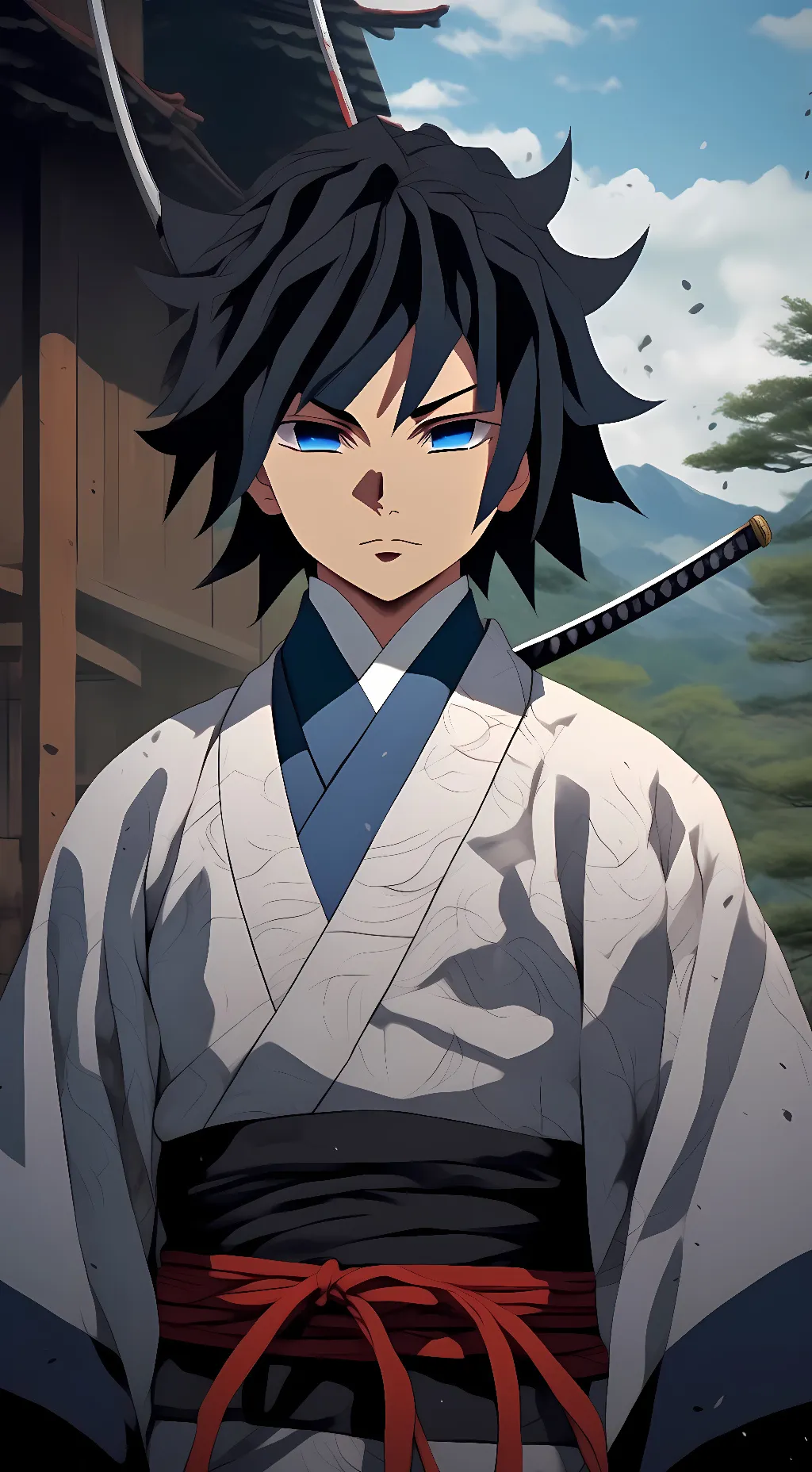 ai character: Giyu background