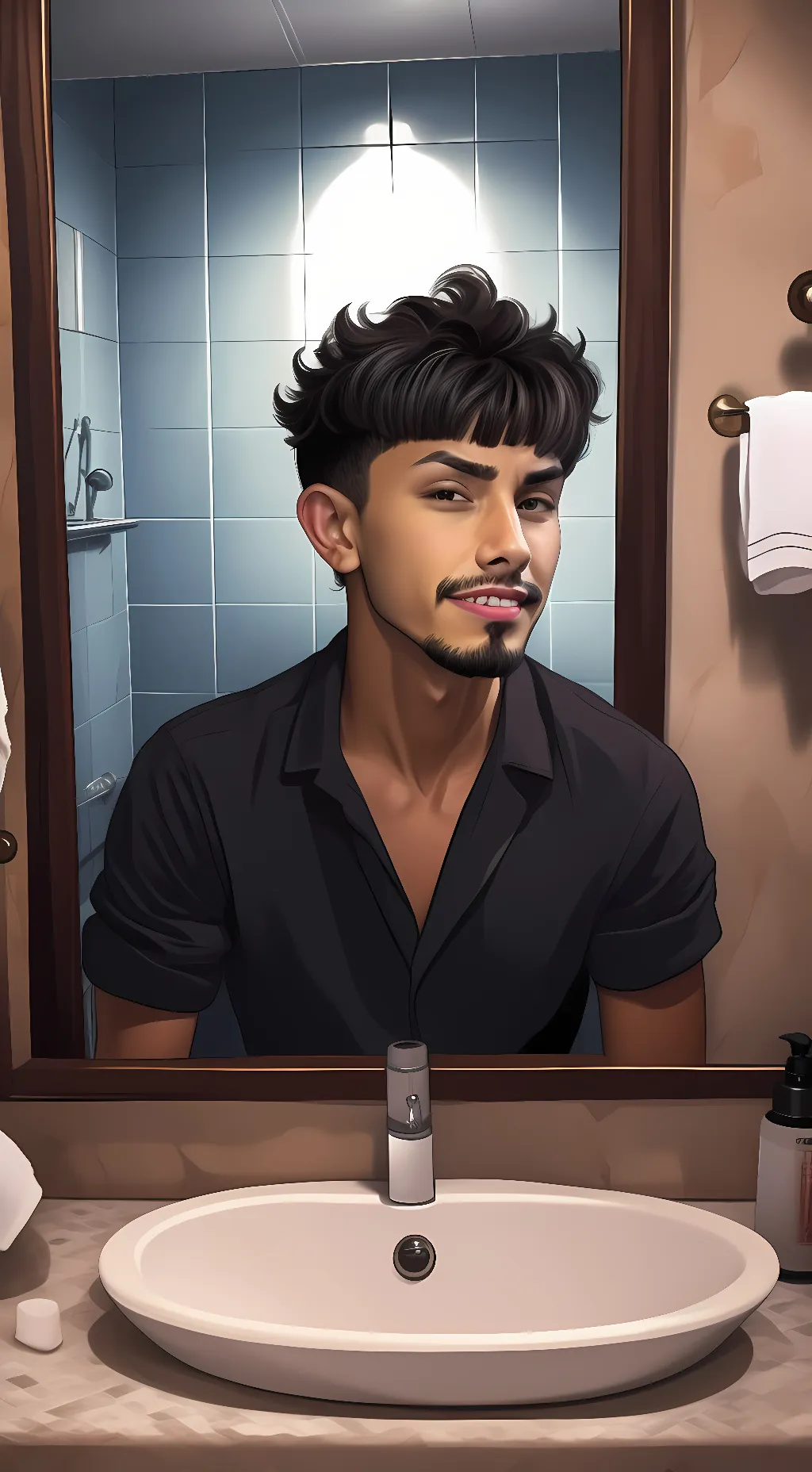 ai character: Carlos     background