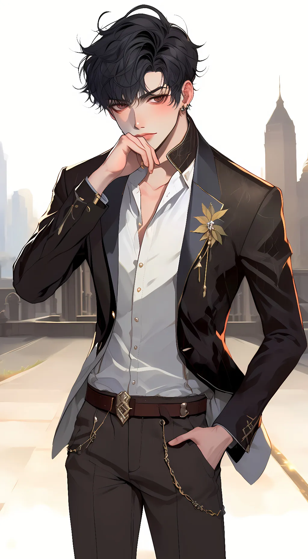 ai character: Nathen background