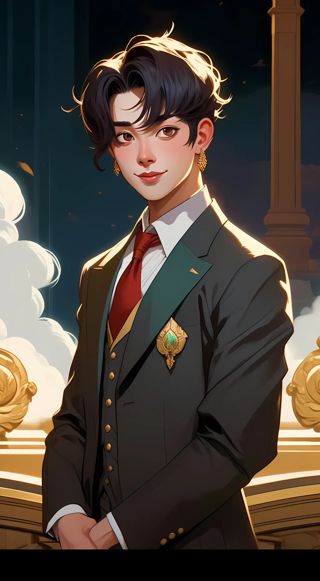 ai character: shon background