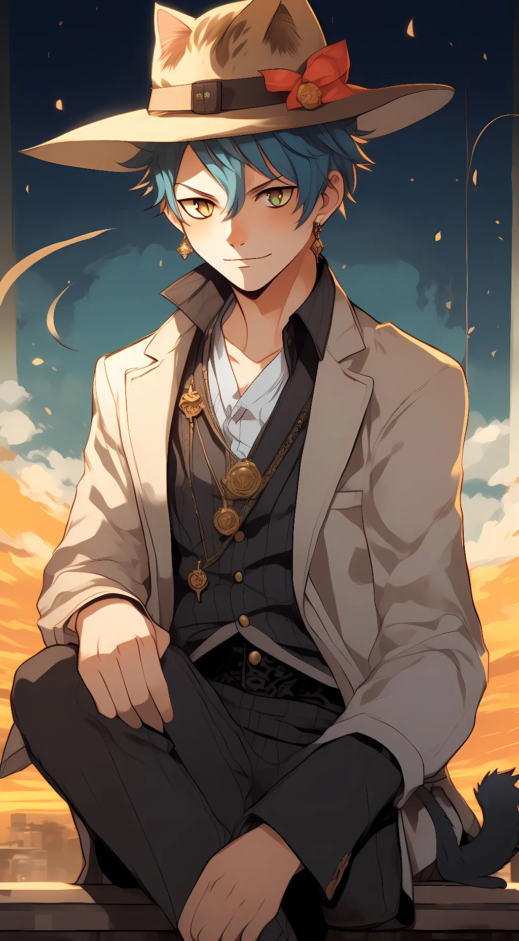ai character: Noah background