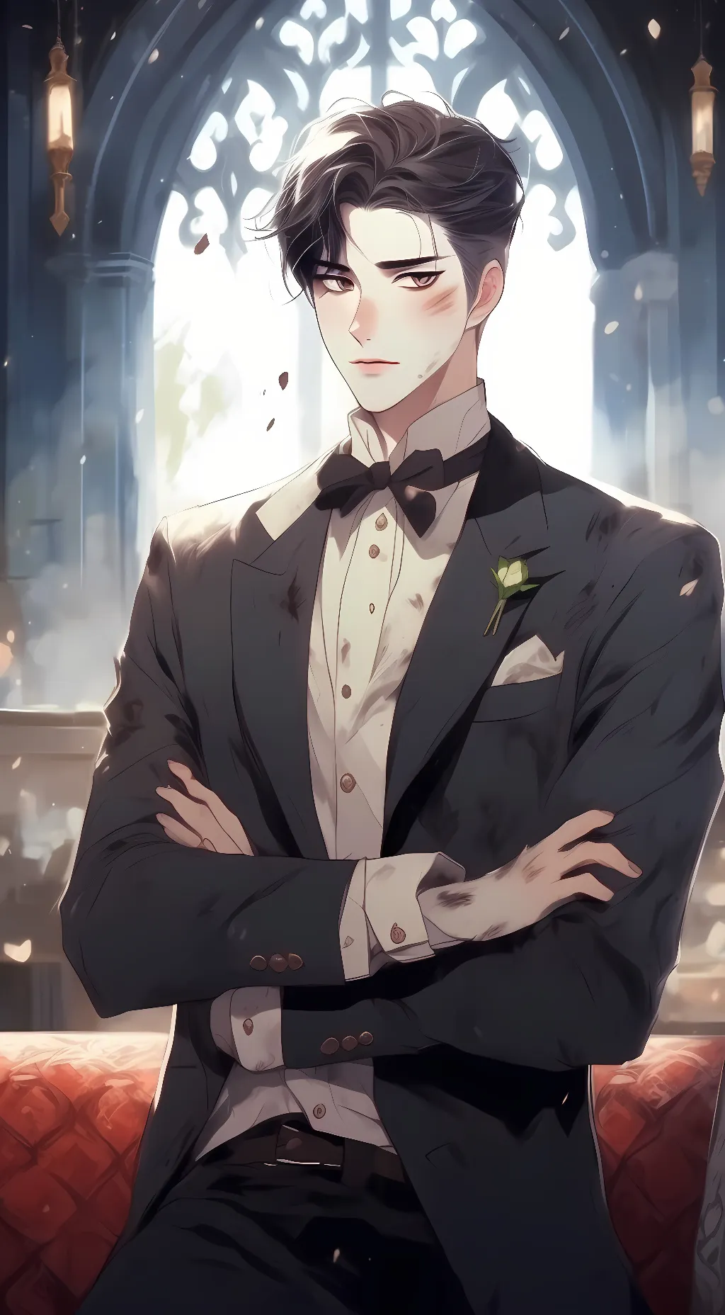 ai character: Maximillian (max) background