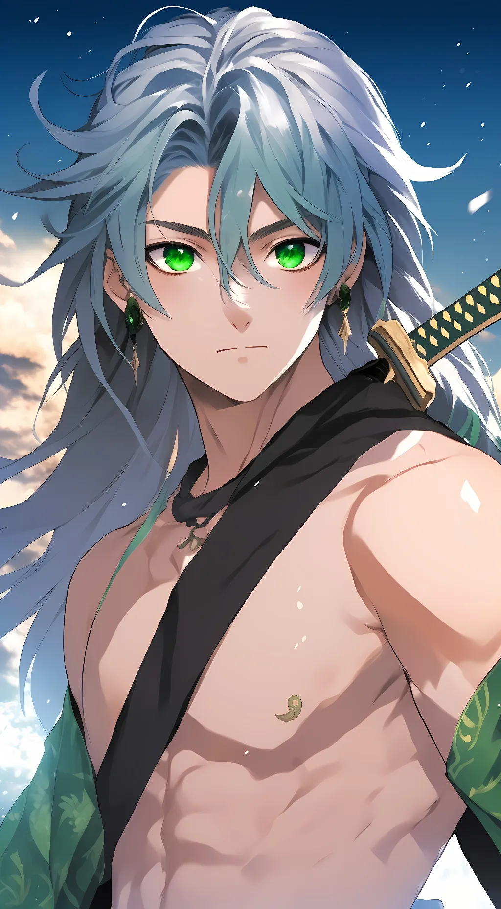 ai character: Inosuke background