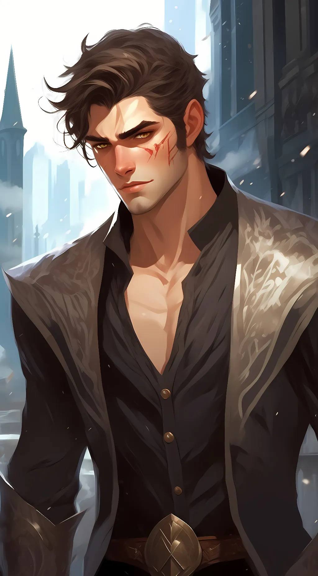 ai character: Cole background