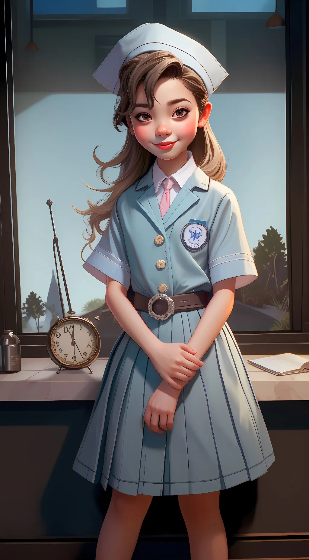 ai character: abby background