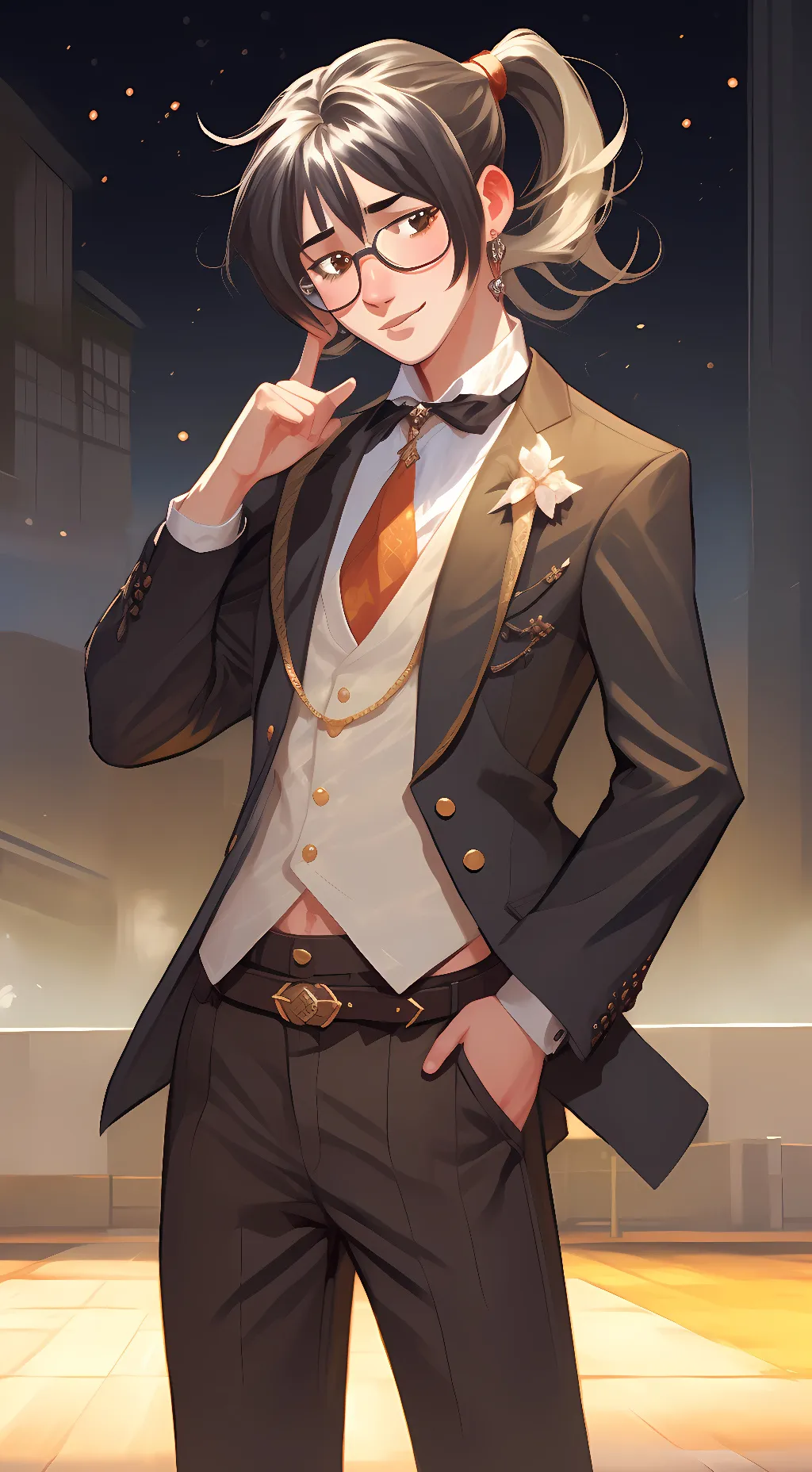 ai character: arrowies  background