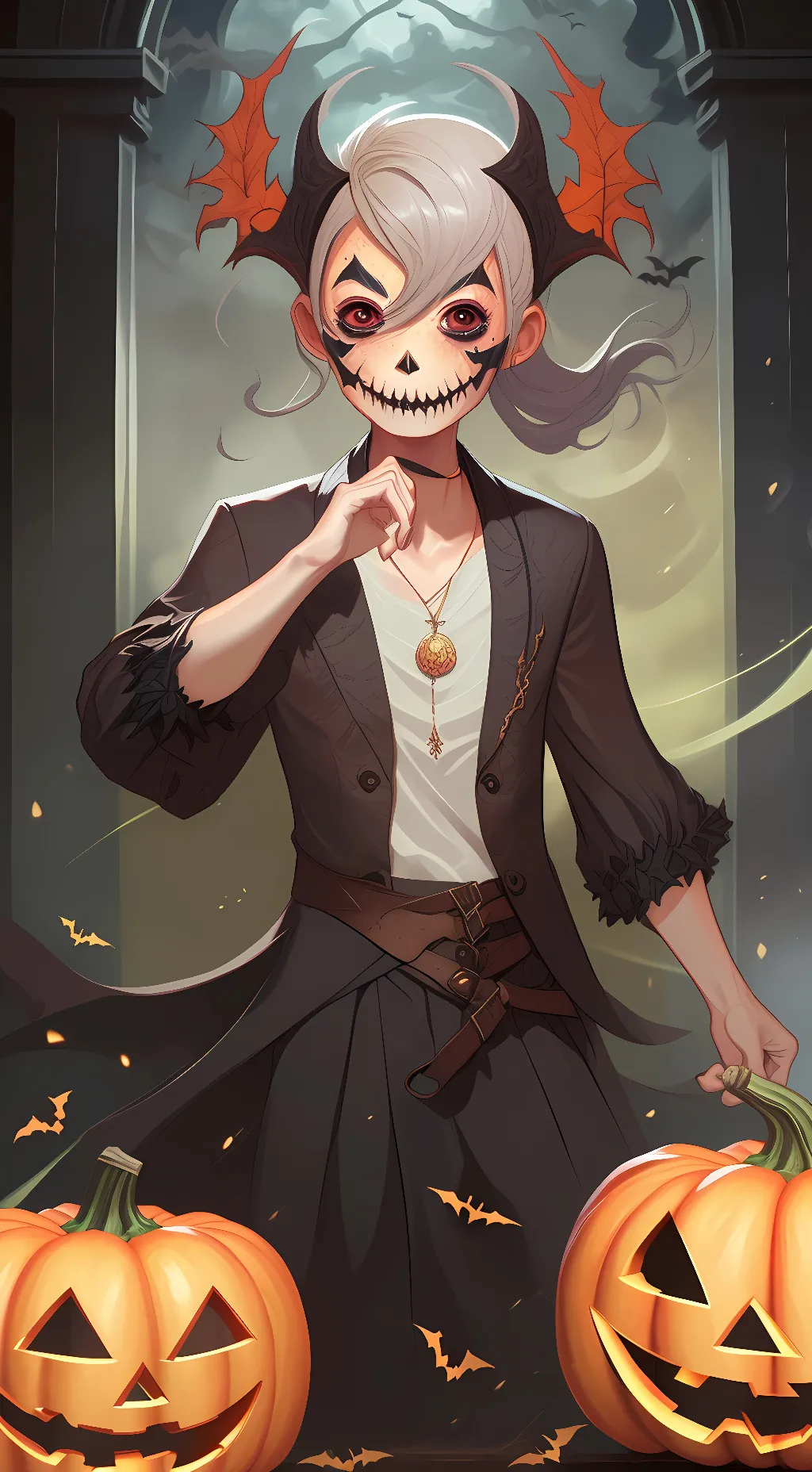 ai character: Samhain background