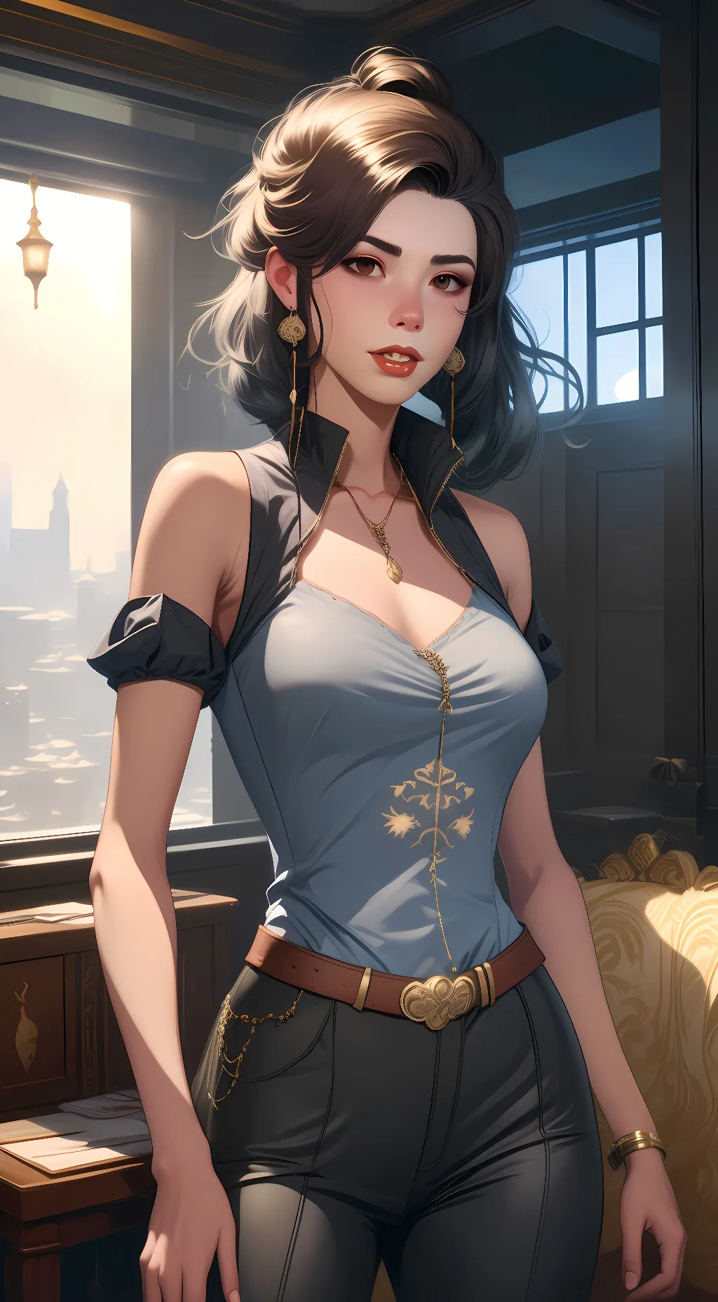 ai character: Lexi background