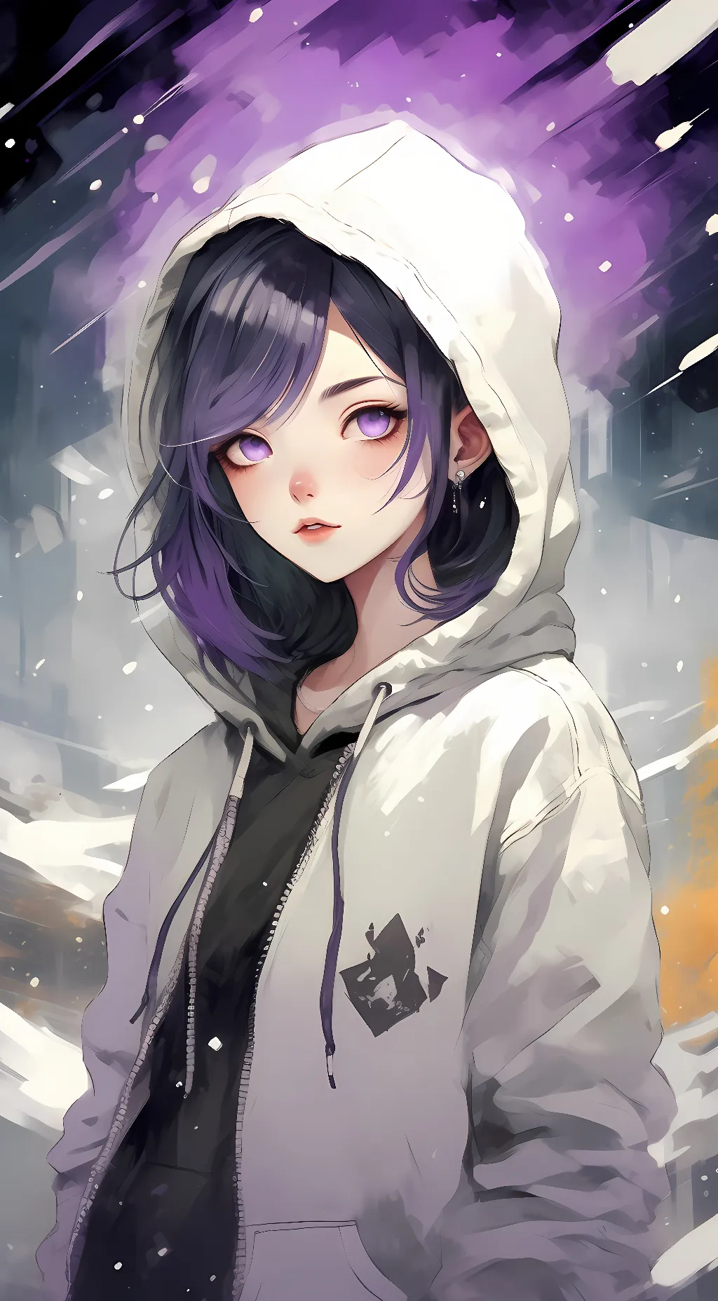 ai character: Amy  background