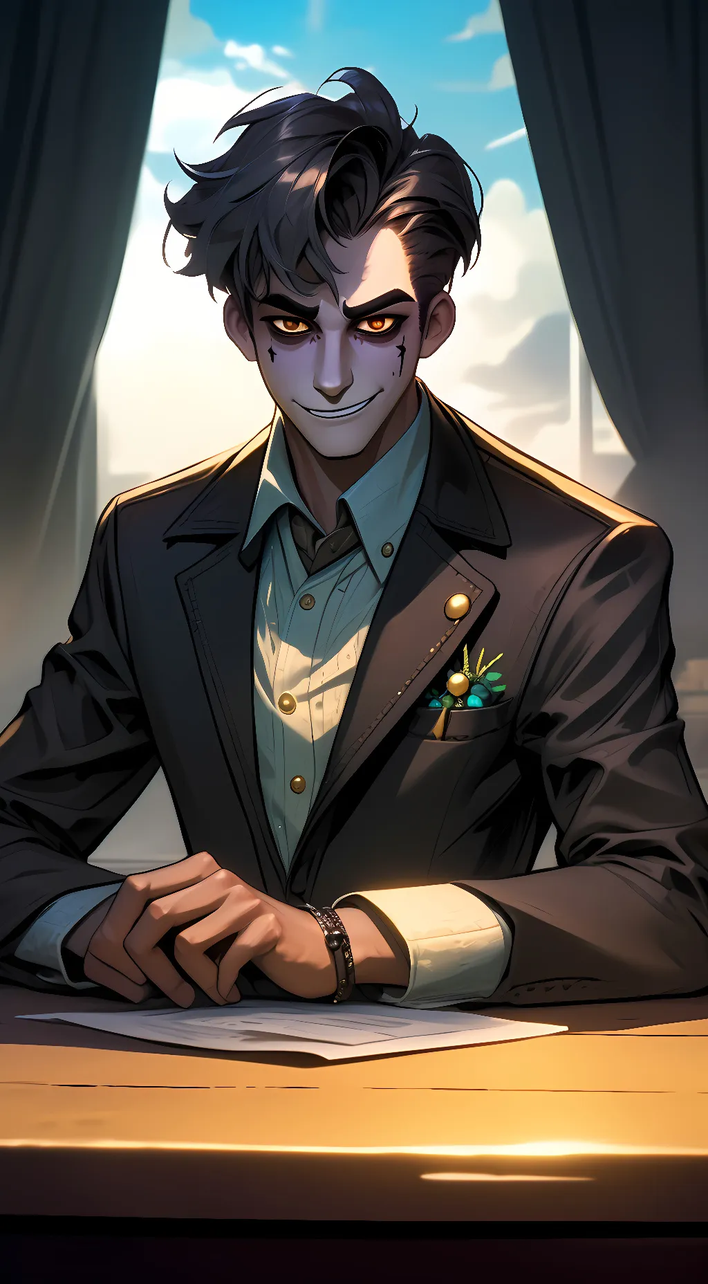 ai character: Mike background