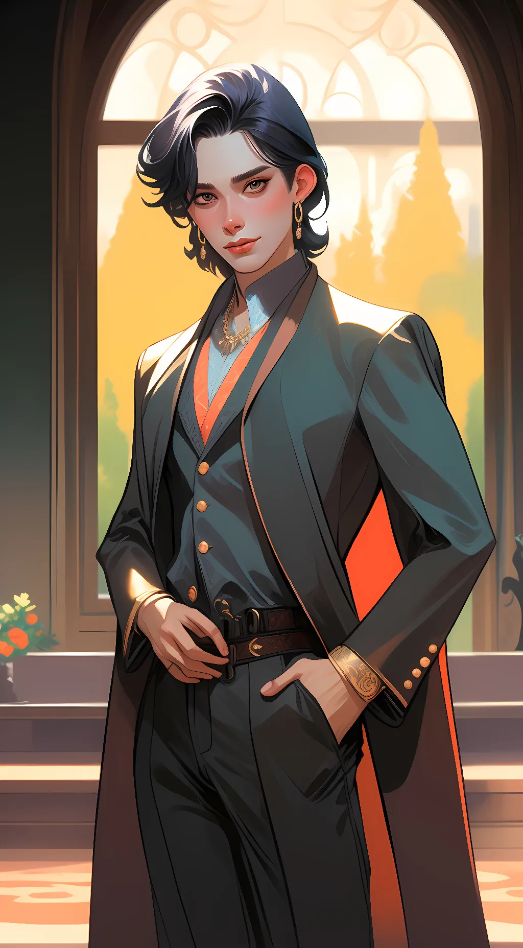 ai character: max background