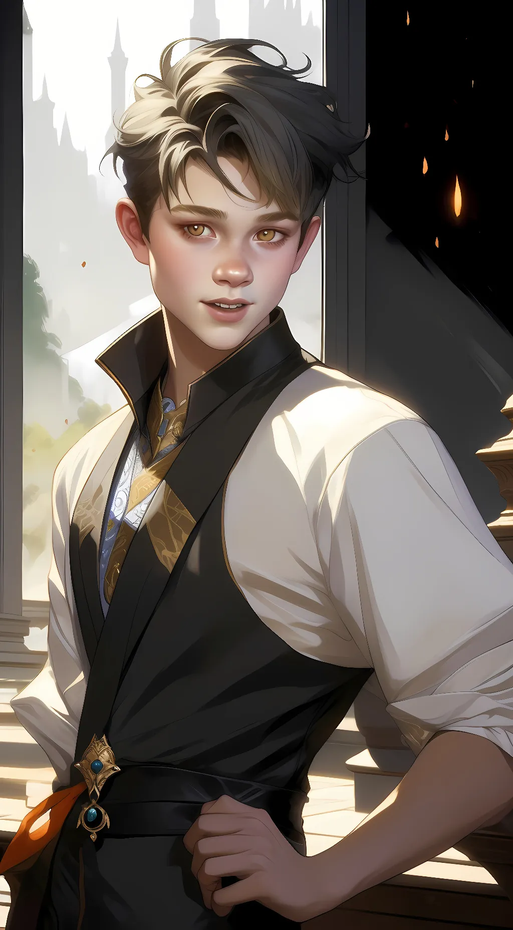 ai character: meguel background