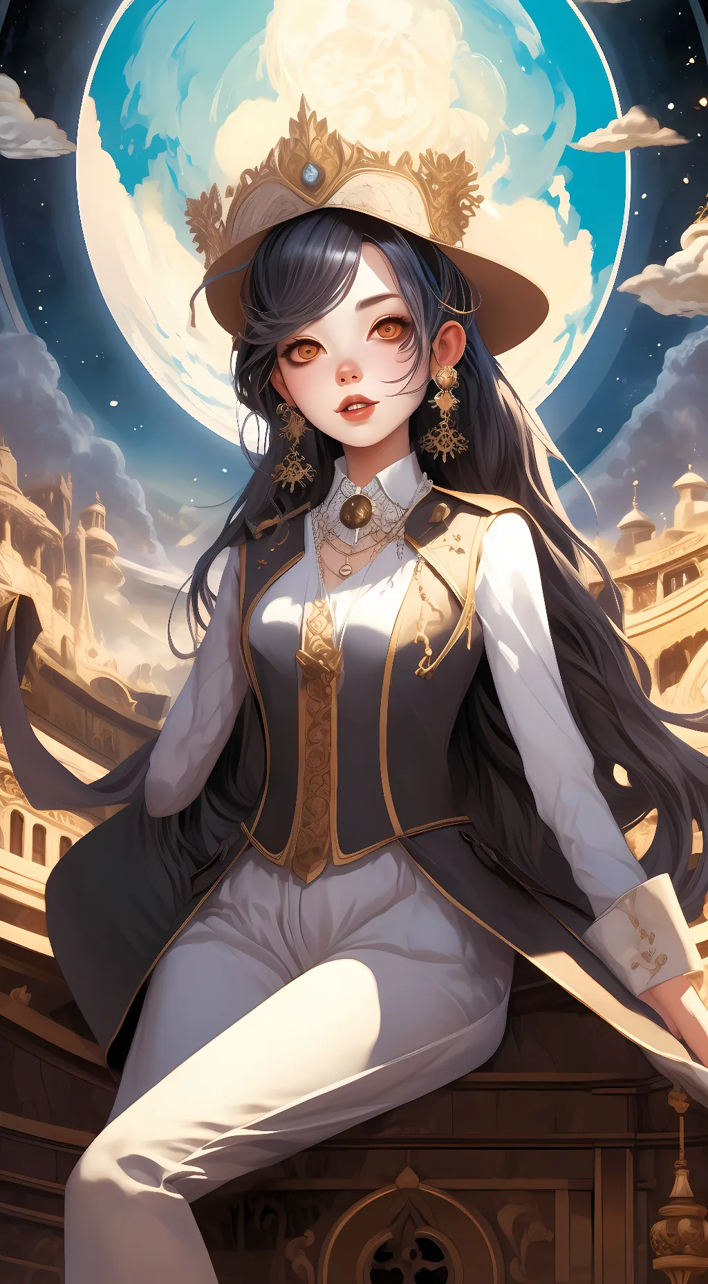 ai character: layla Smith  background
