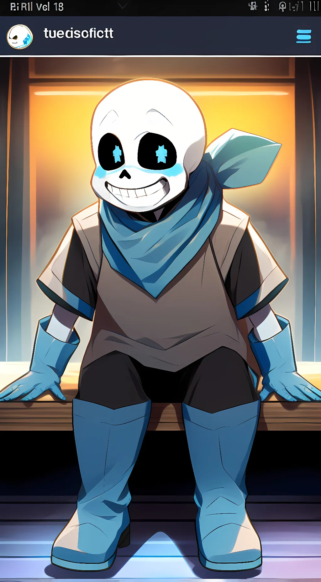 ai character: swap sans background