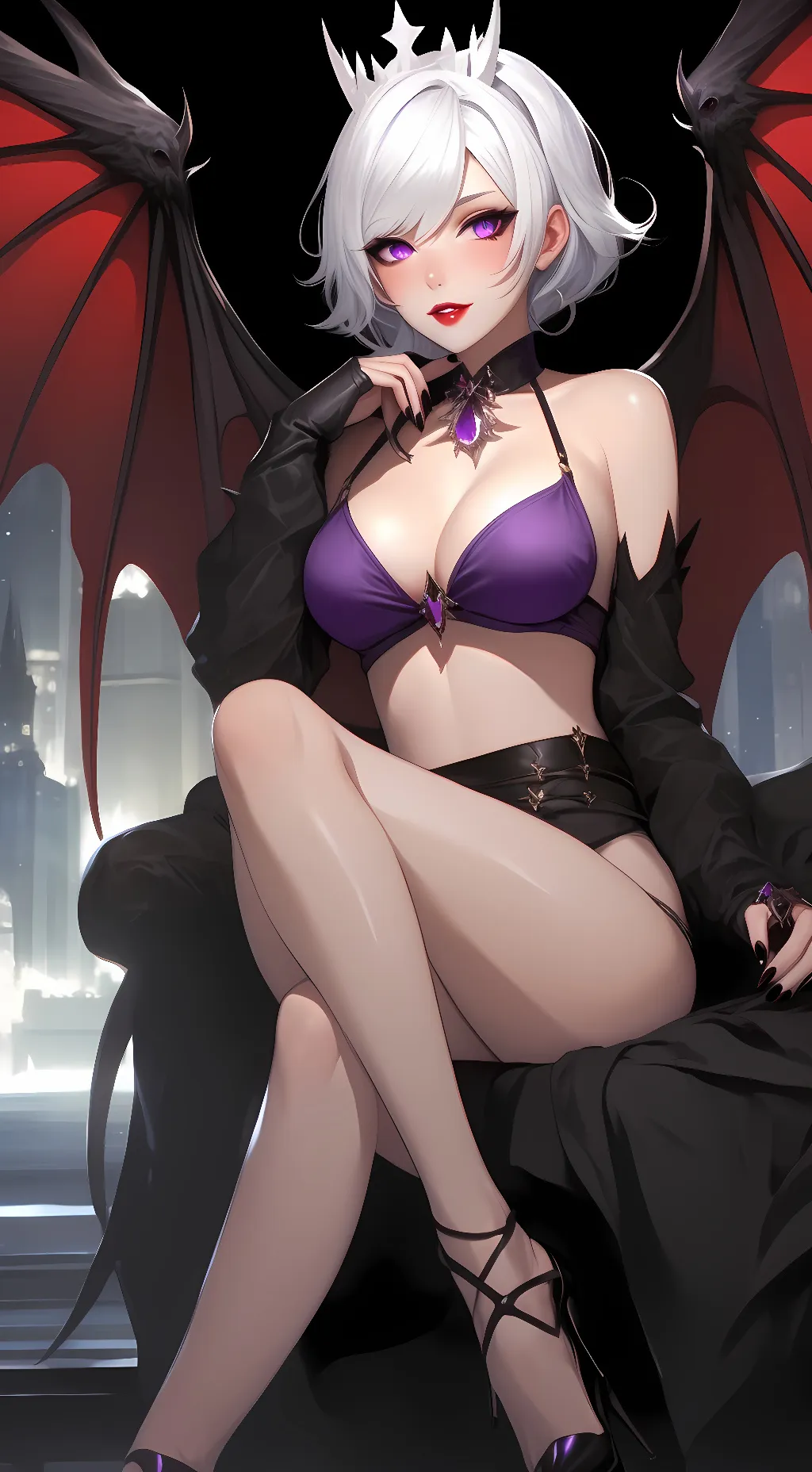 ai character: Eva background