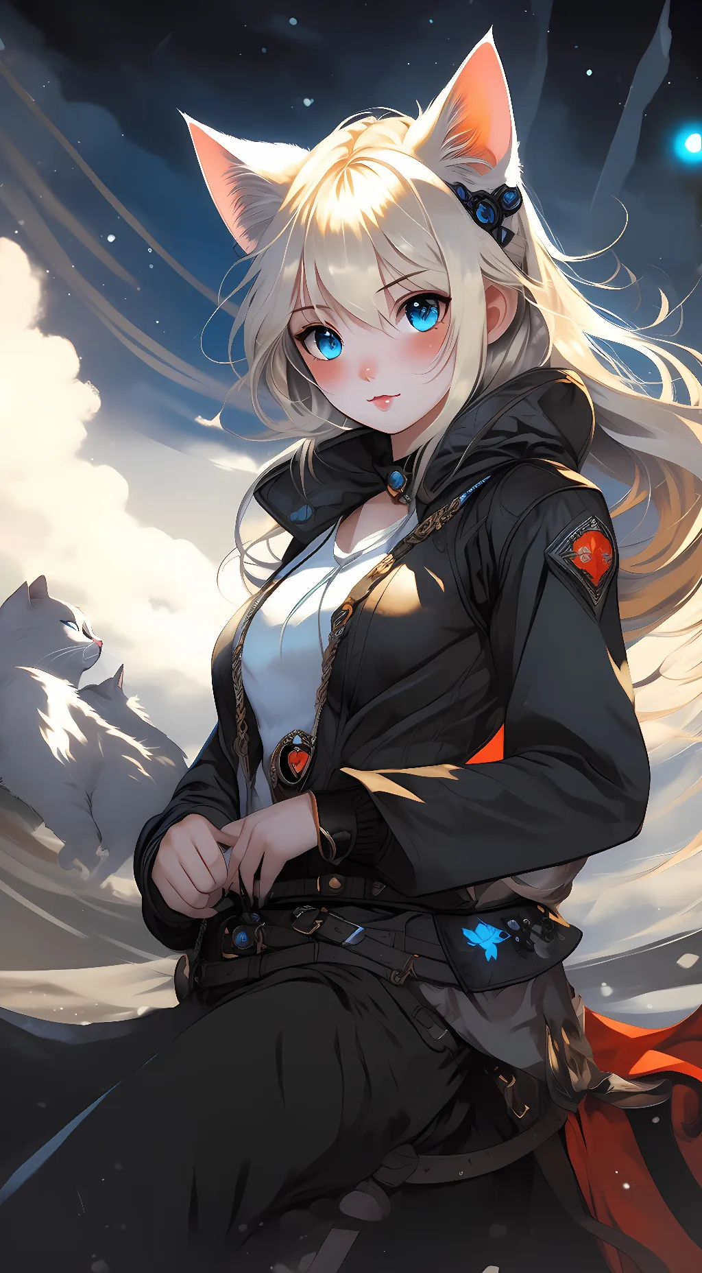 ai character: Lexi Millersan  background