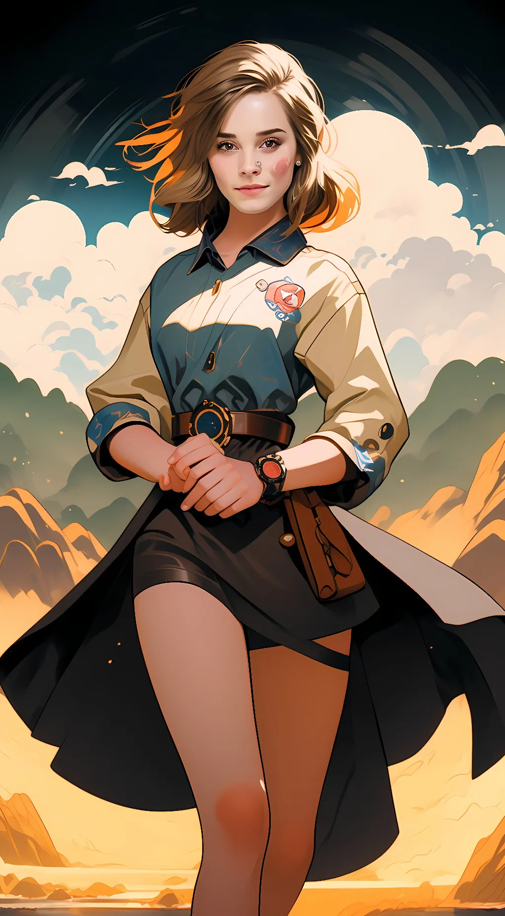 ai character: Sammy background