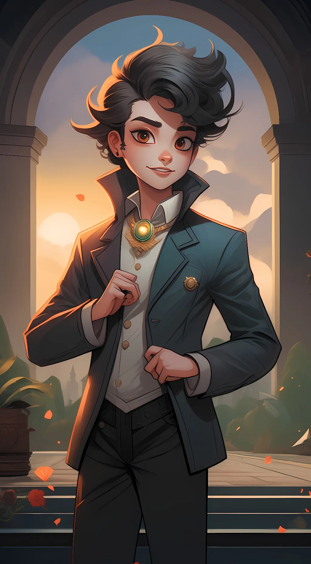 ai character: James background