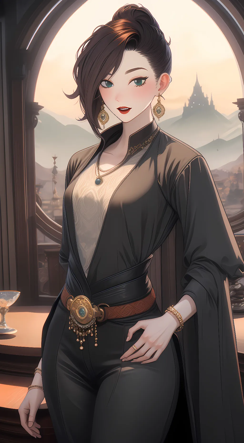 ai character: Valencia  background