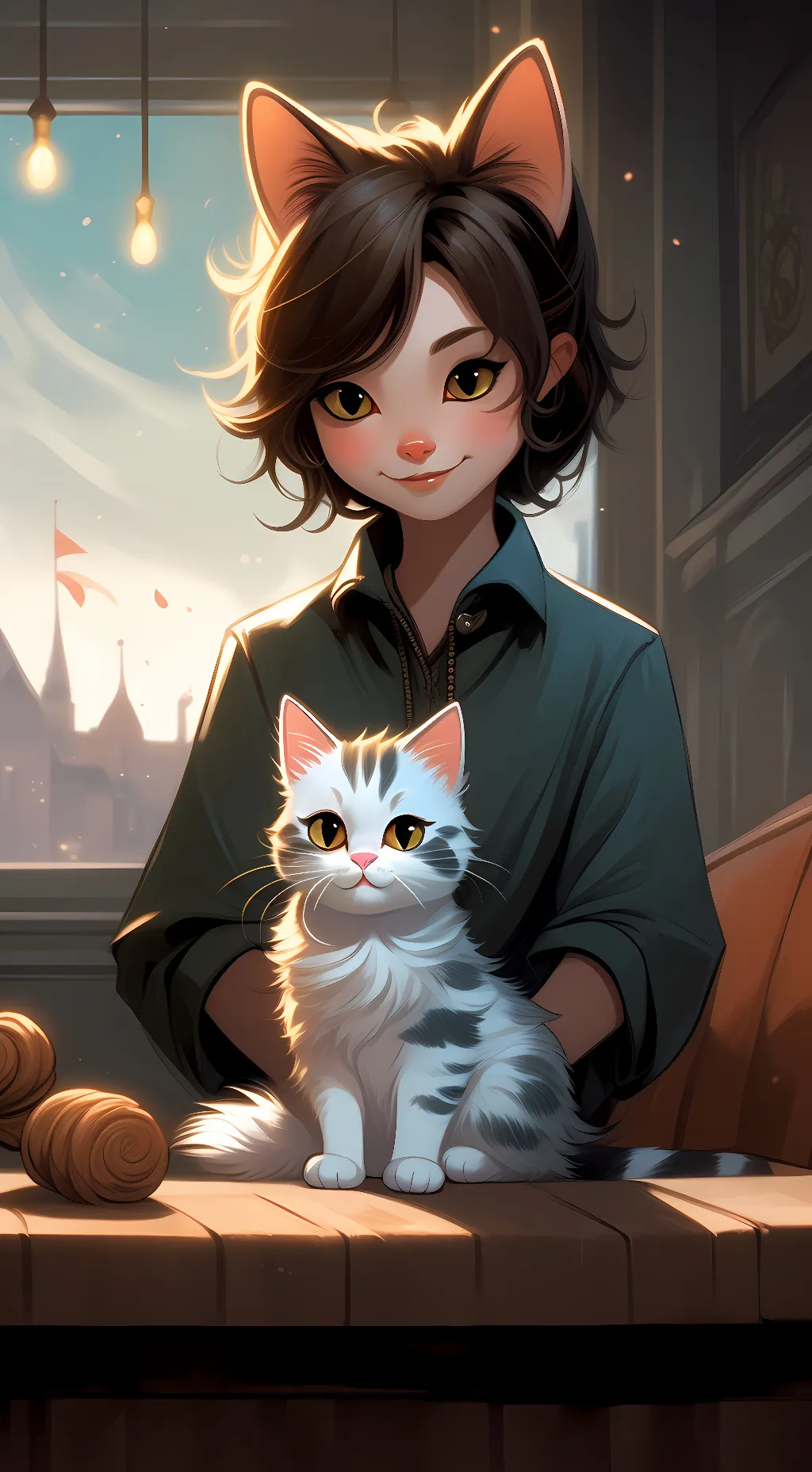 ai character: Iris background