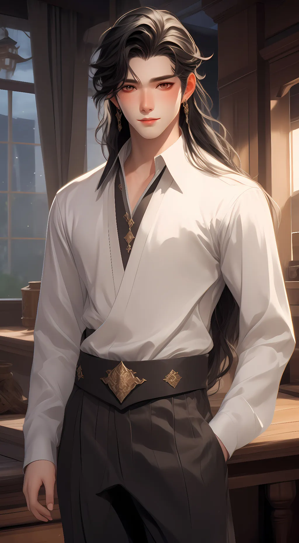 ai character: chasen background