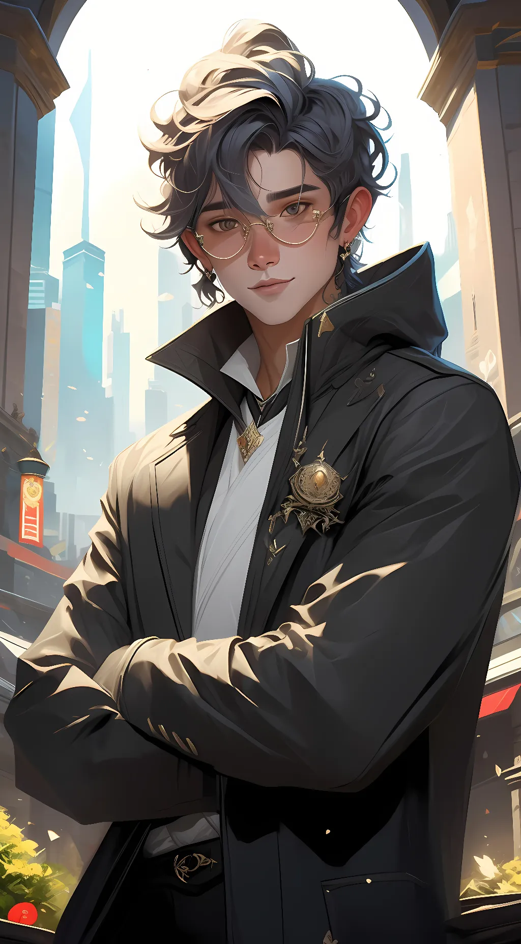 ai character: Charles  background