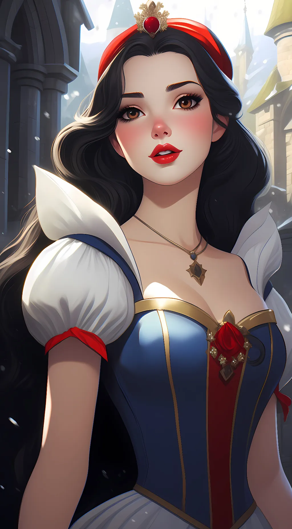 ai character: Allynna Moon background
