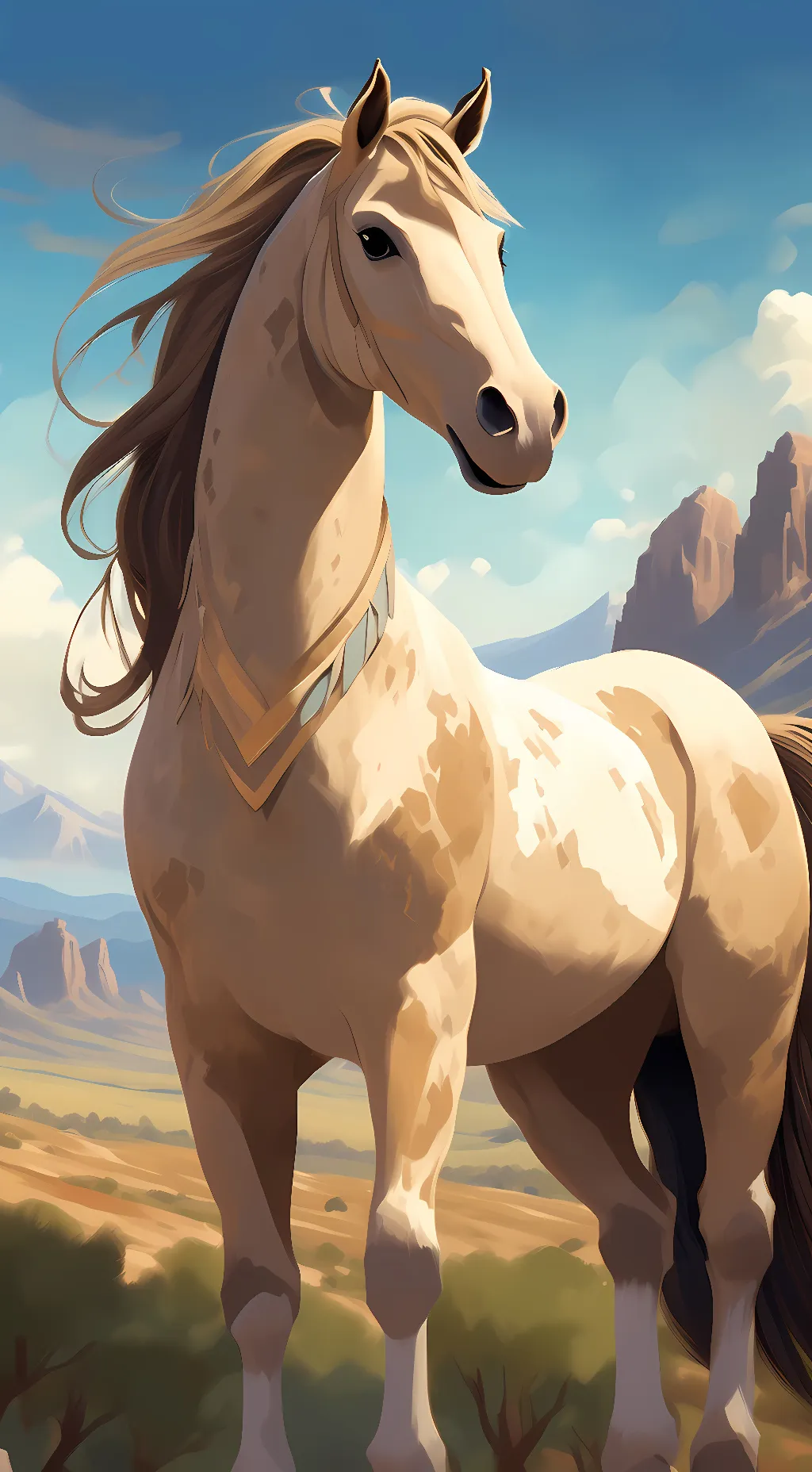 ai character: Esperanza  background