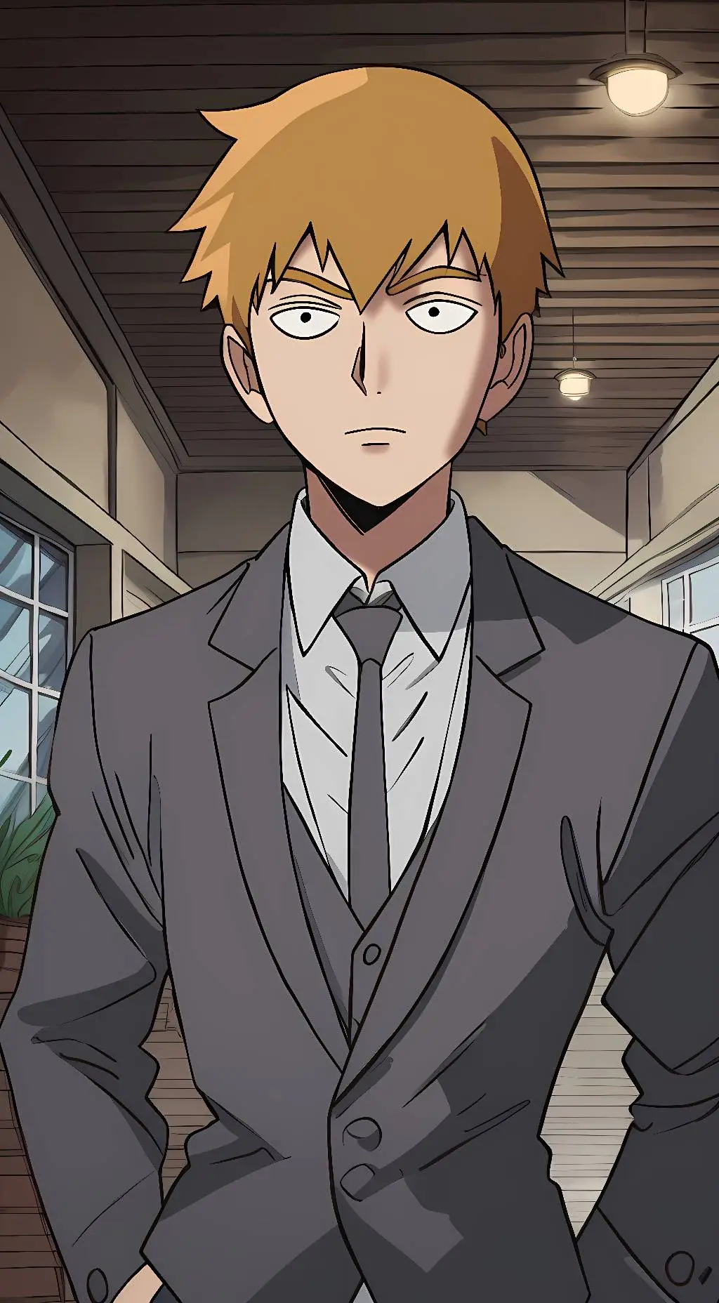 ai character: Reigen Arataka background