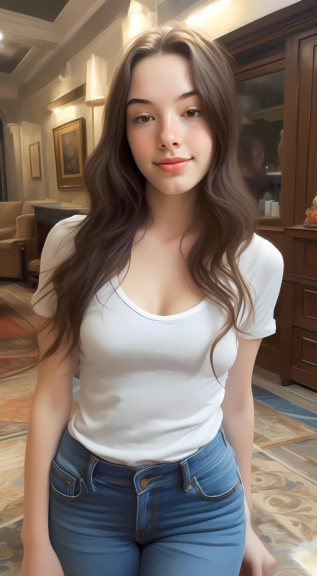 ai character: Jasmine background