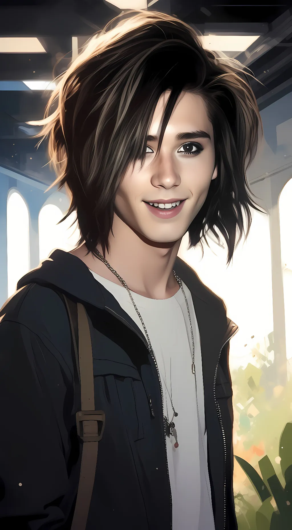ai character: bill kaulitz  background
