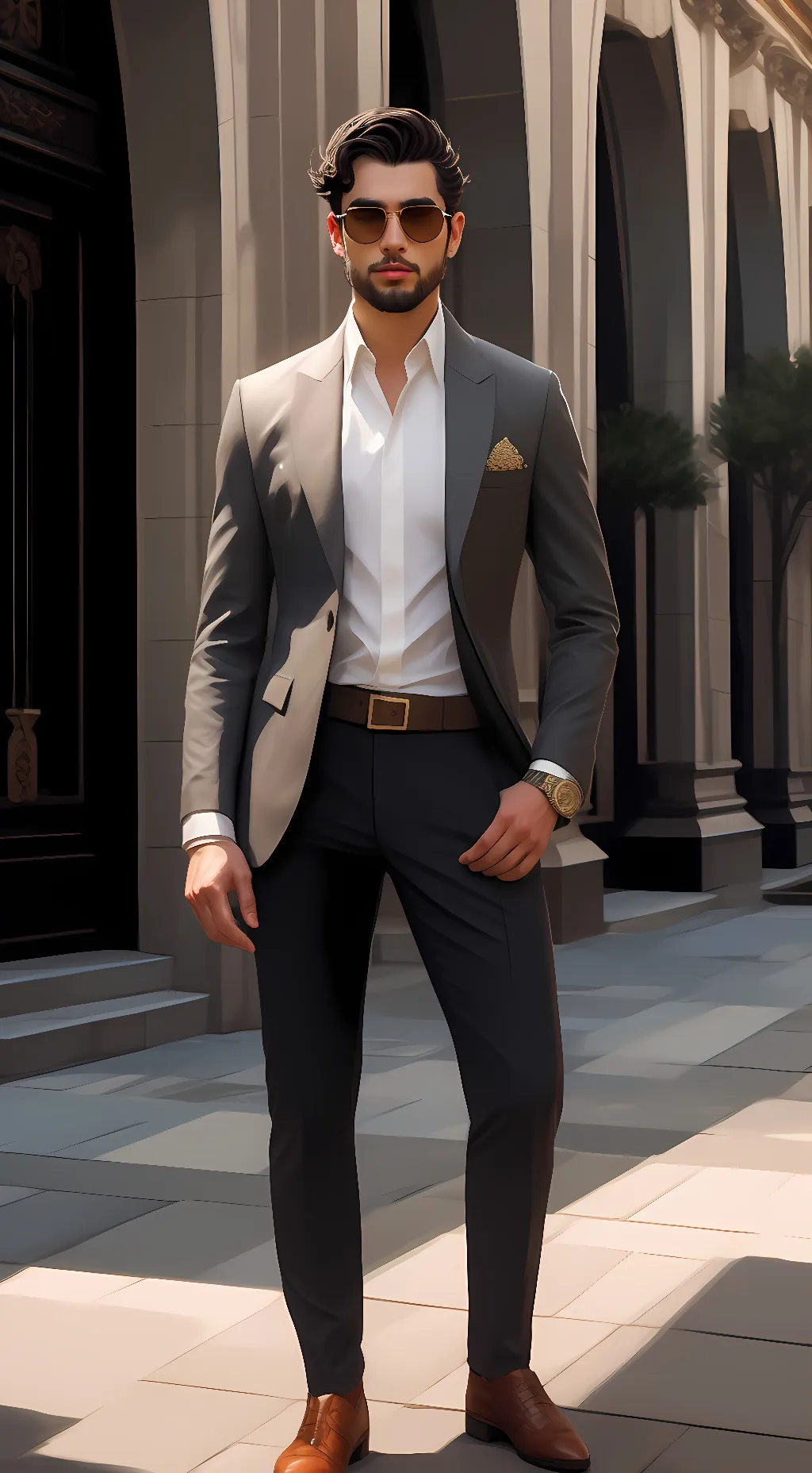 ai character: Ryan (bodyguard) background