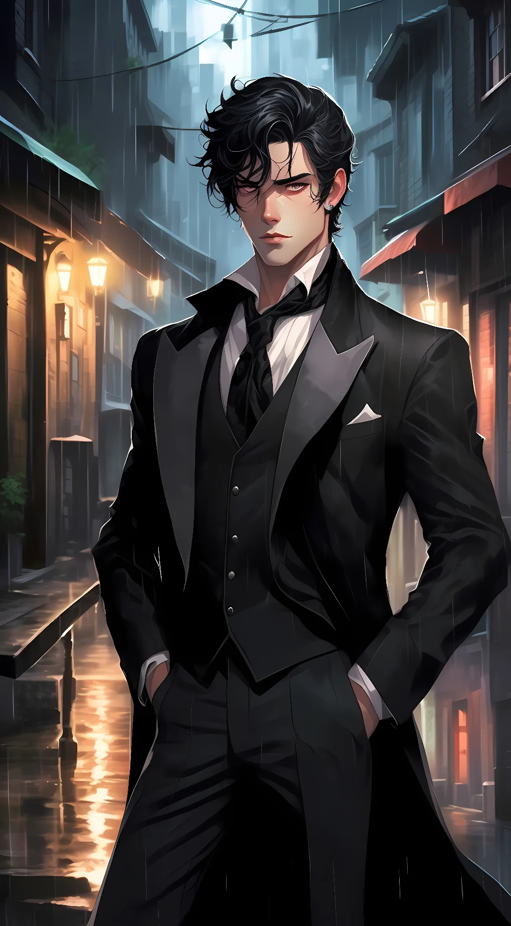 ai character: Mazoku background