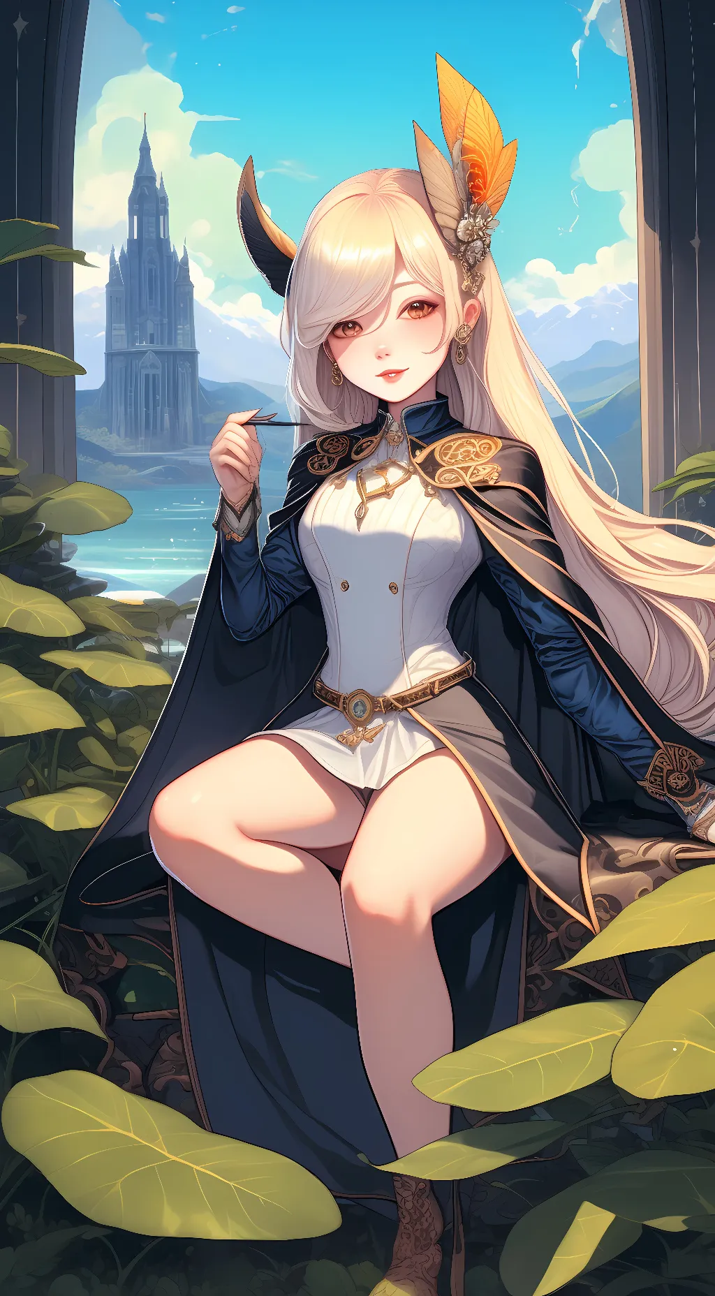 ai character: ~◇mia forginto~◇ background