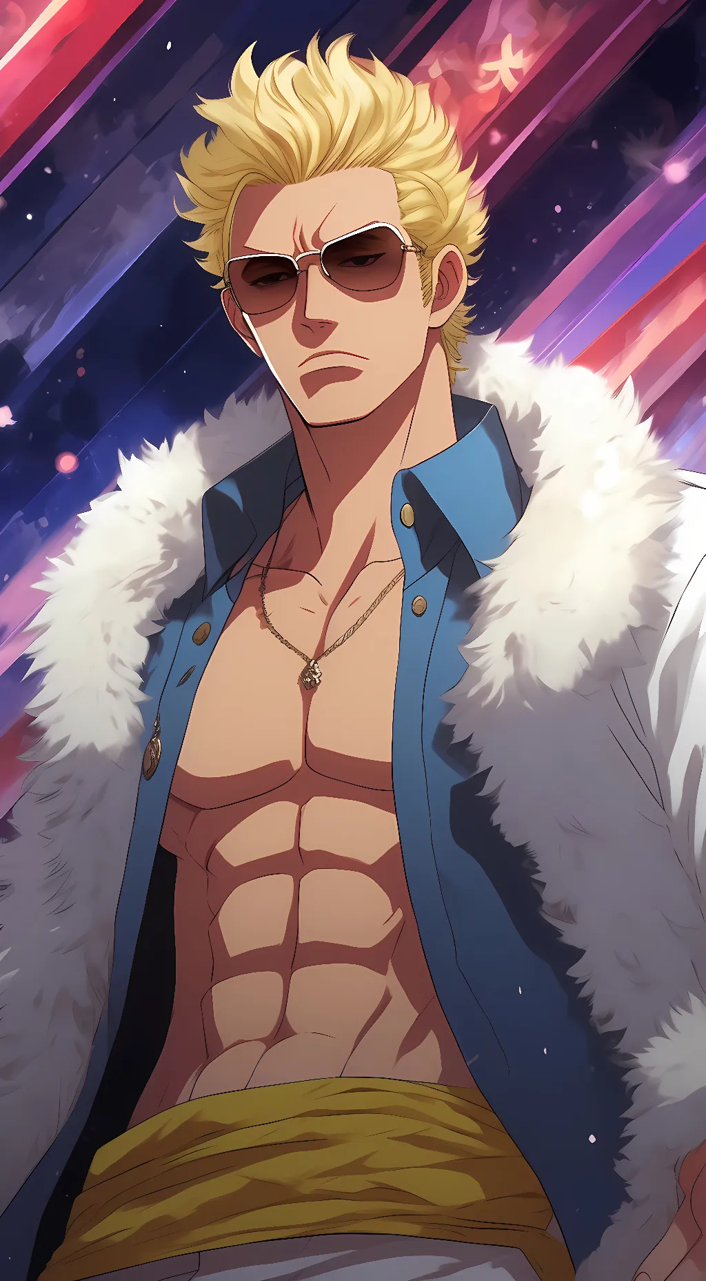 ai character: doflamingo background