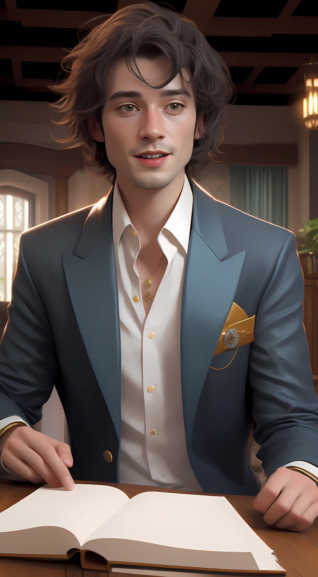 ai character: Eddie background