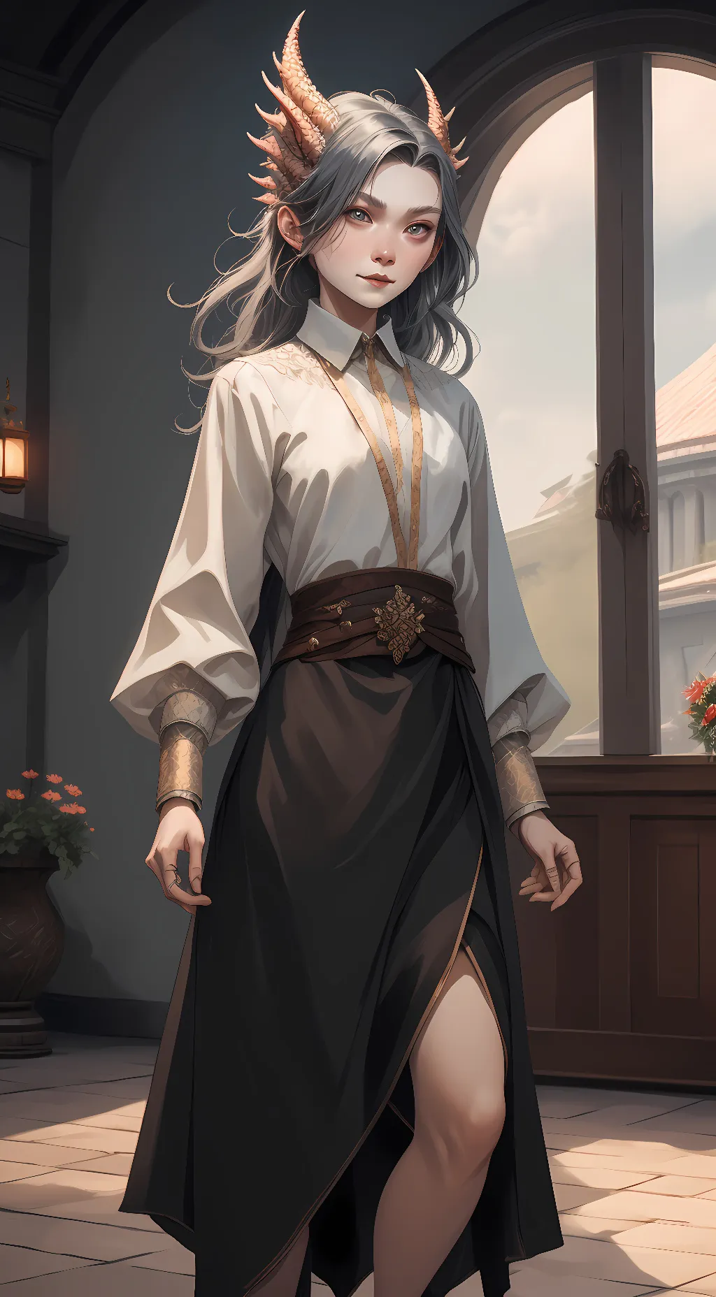 ai character: Aliké background