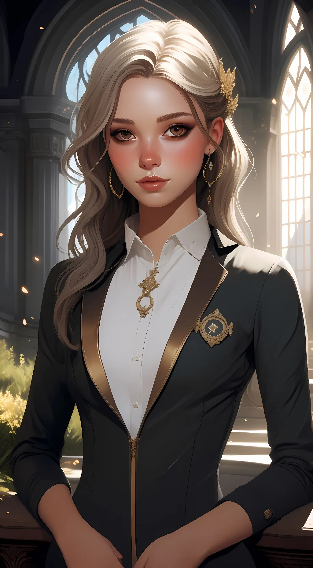 ai character: Kloe  background
