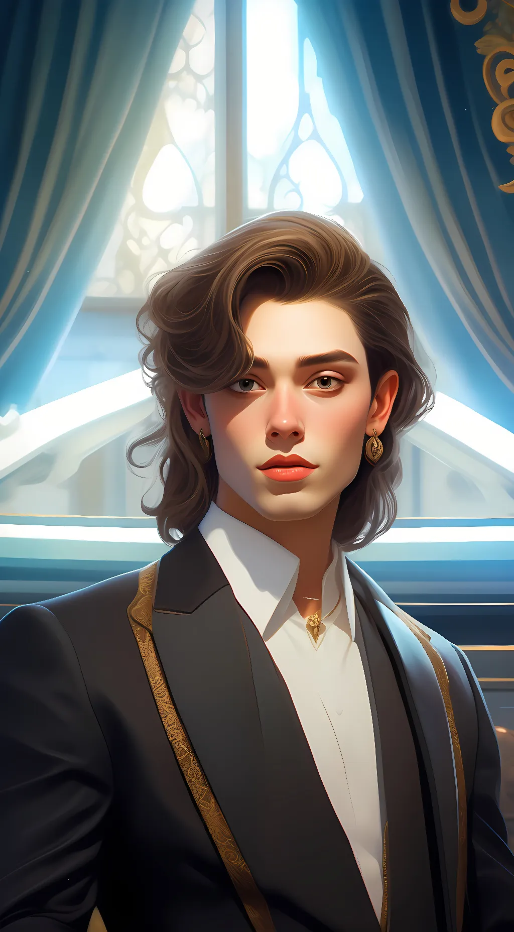 ai character: ✰snowball✰ background