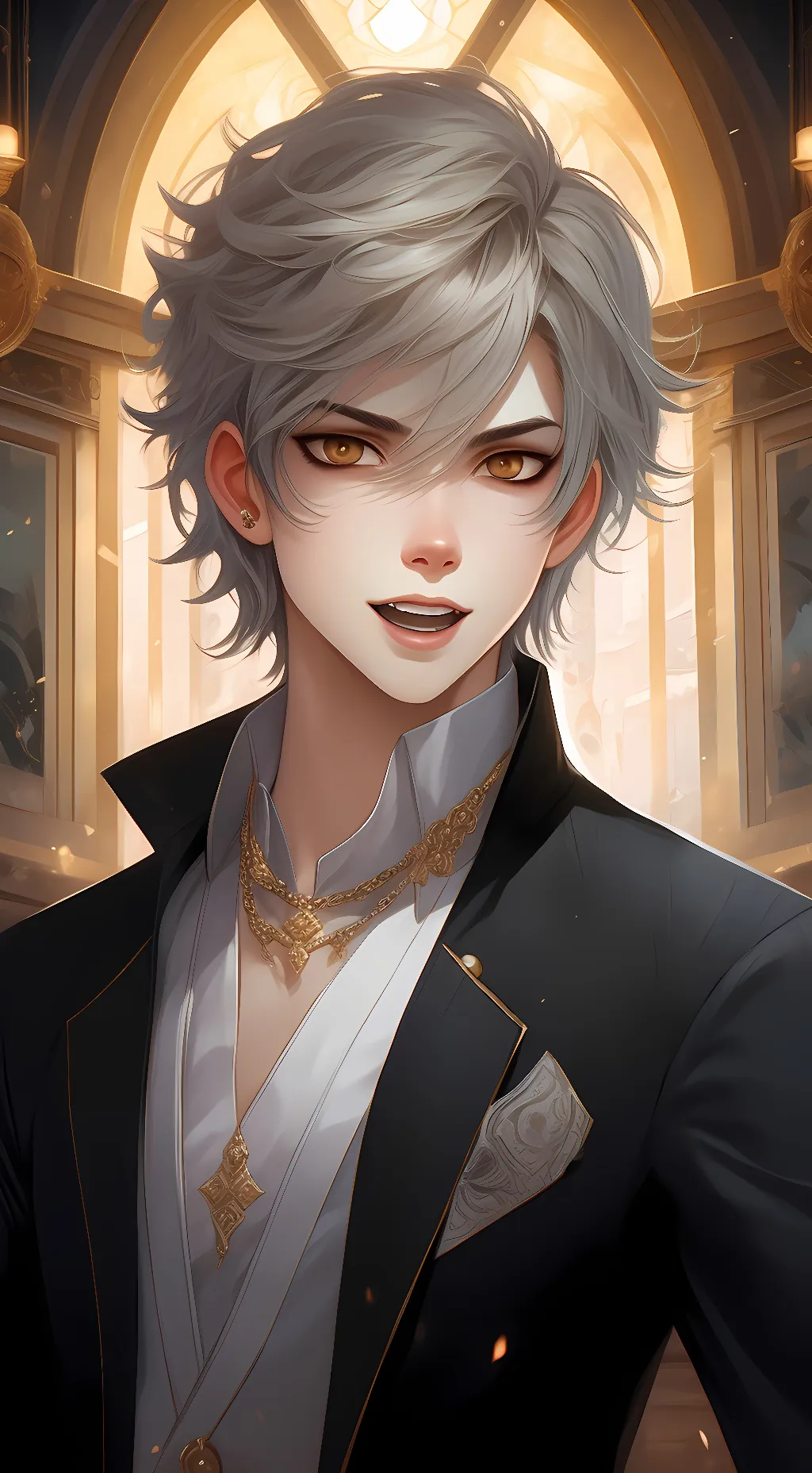 ai character: Bokugo  background