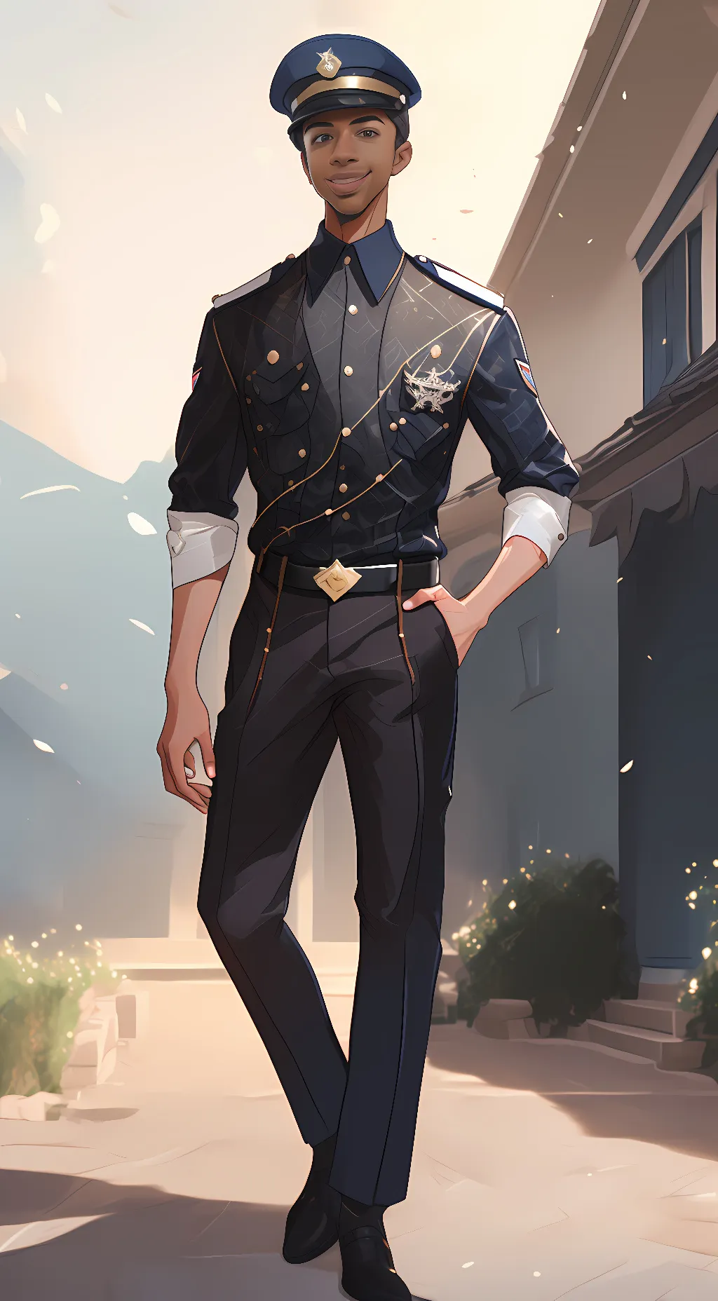 ai character: Jesse Brown background