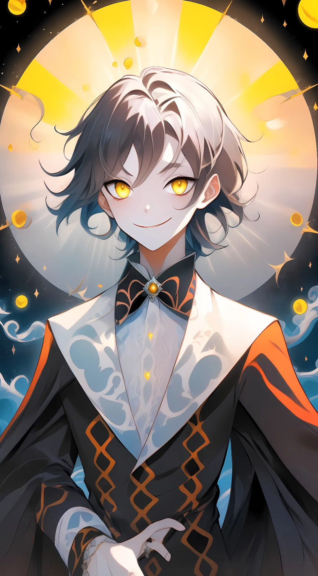 ai character: eclipse background