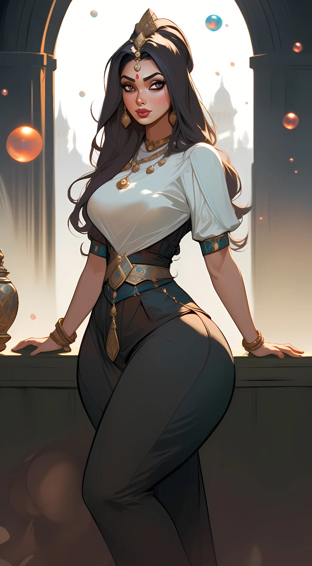 ai character: Geneva background