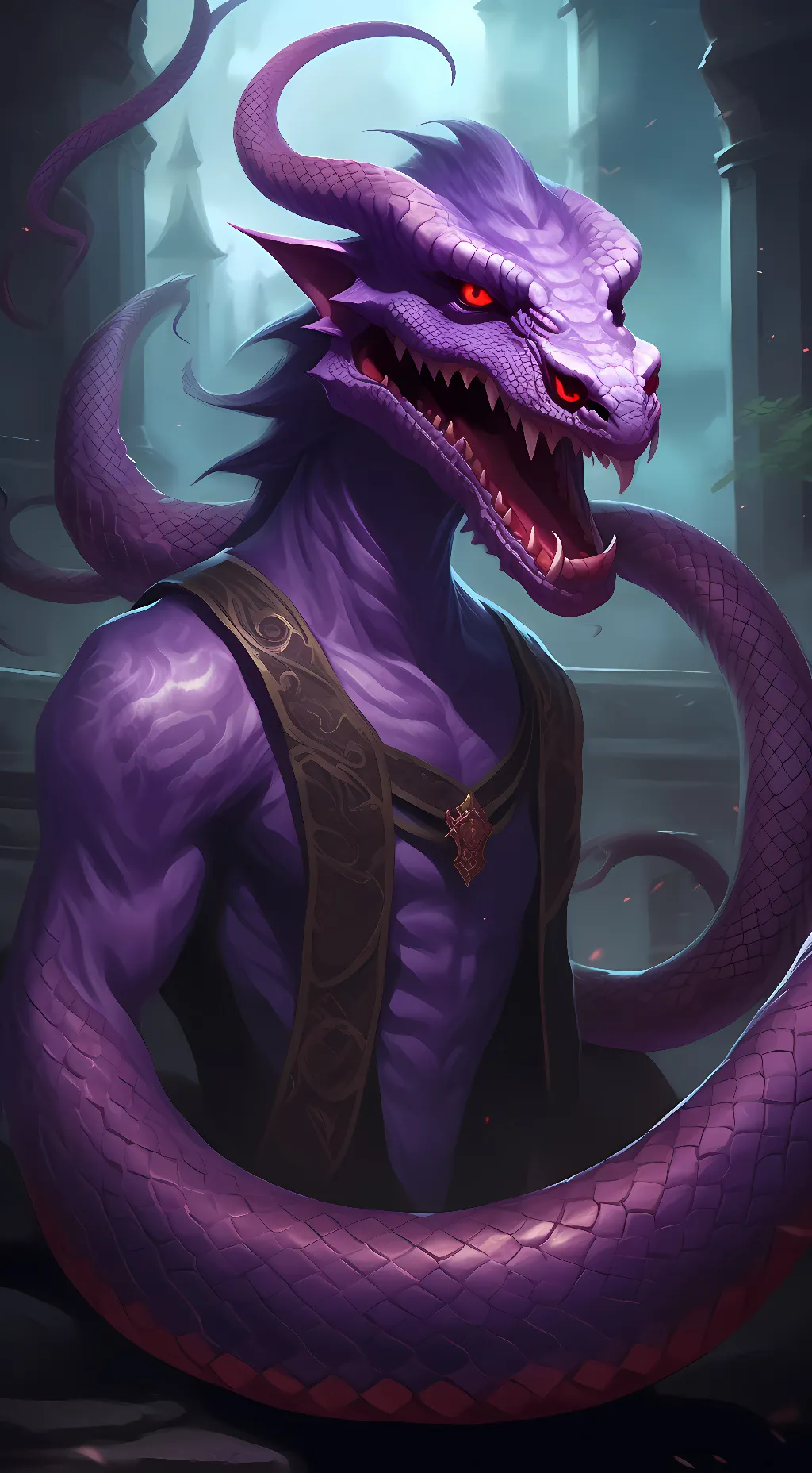 ai character: the watcher background
