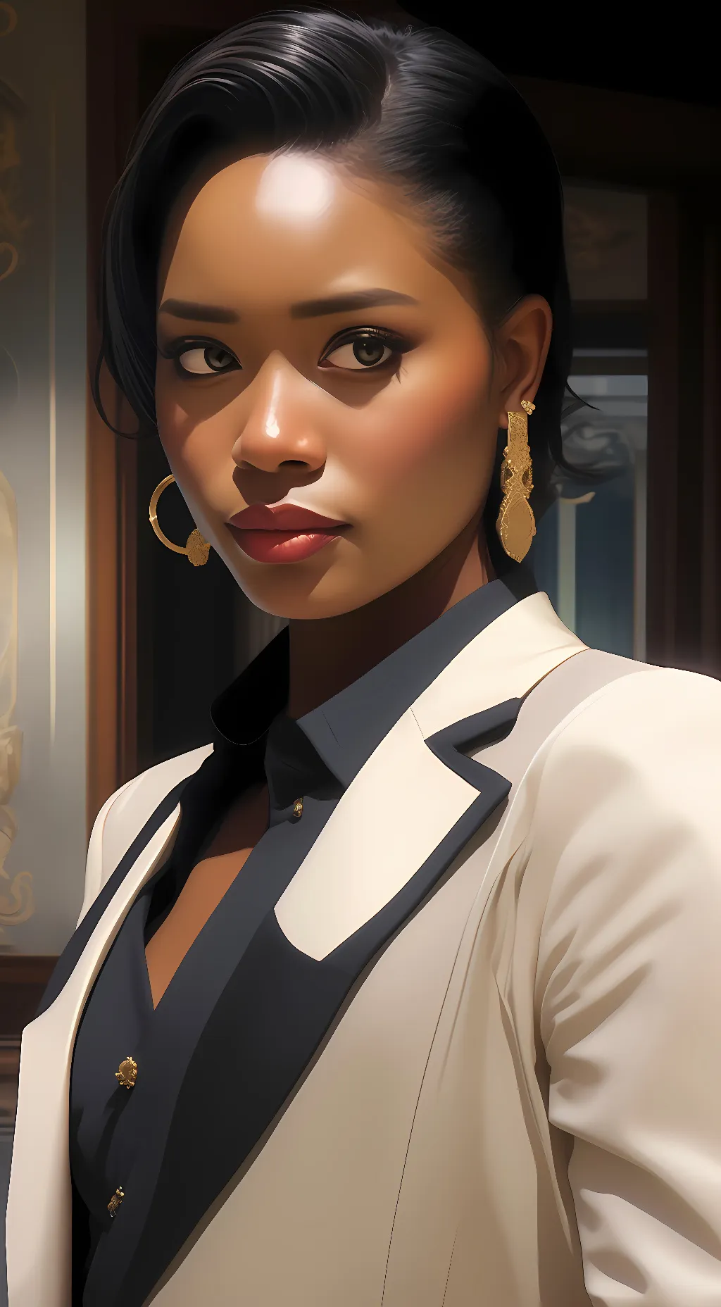 ai character: Asende background