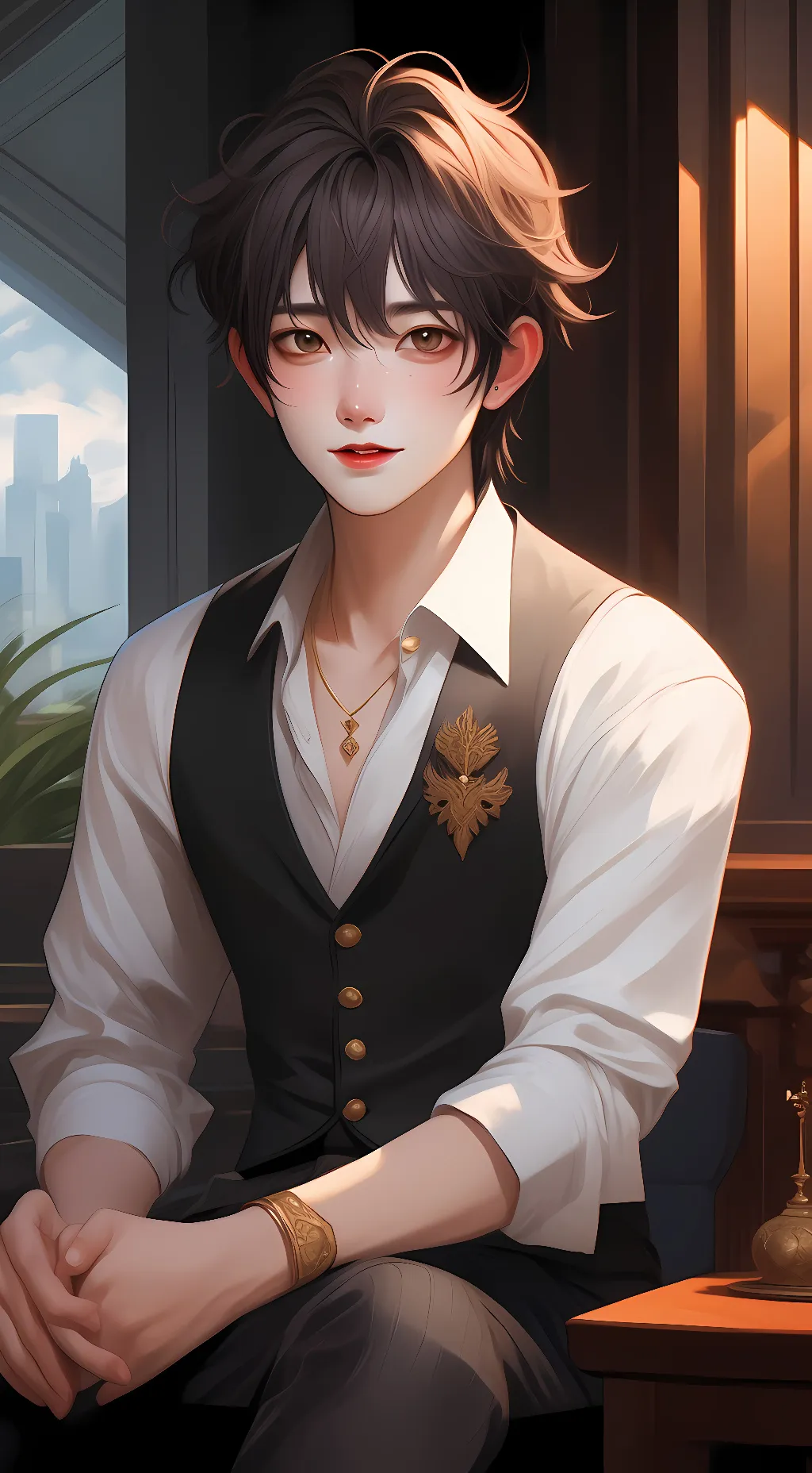 ai character: Hayden background